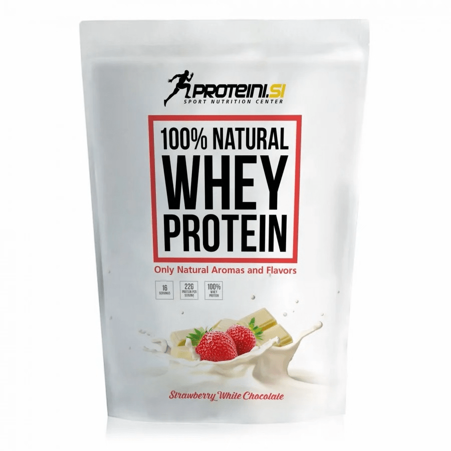 PROTEINI.SI 100 NATURAL WHEY PROTEIN, 500g Sportska prehrana Proteini.si