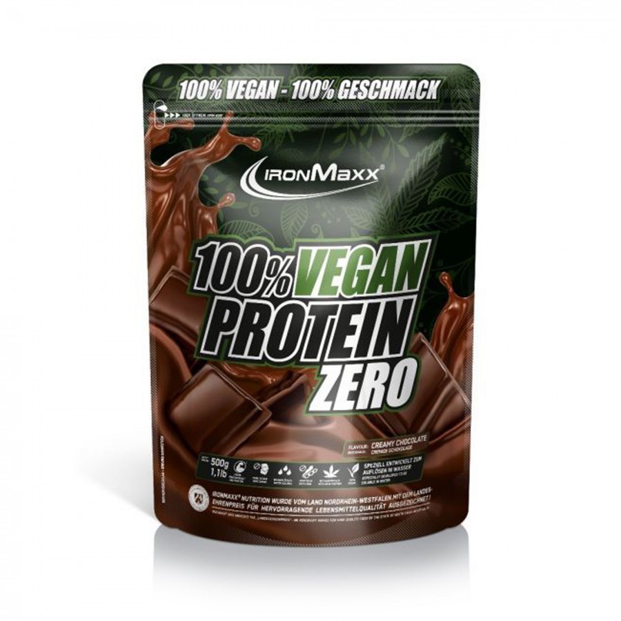 IRONMAXX 100 VEGAN PROTEIN ZERO, 500g Sportska prehrana Proteini.si