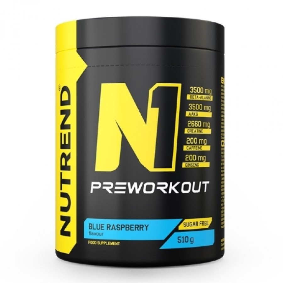 NUTREND N1 PREWORKOUT, 510g Sportska prehrana Proteini.si