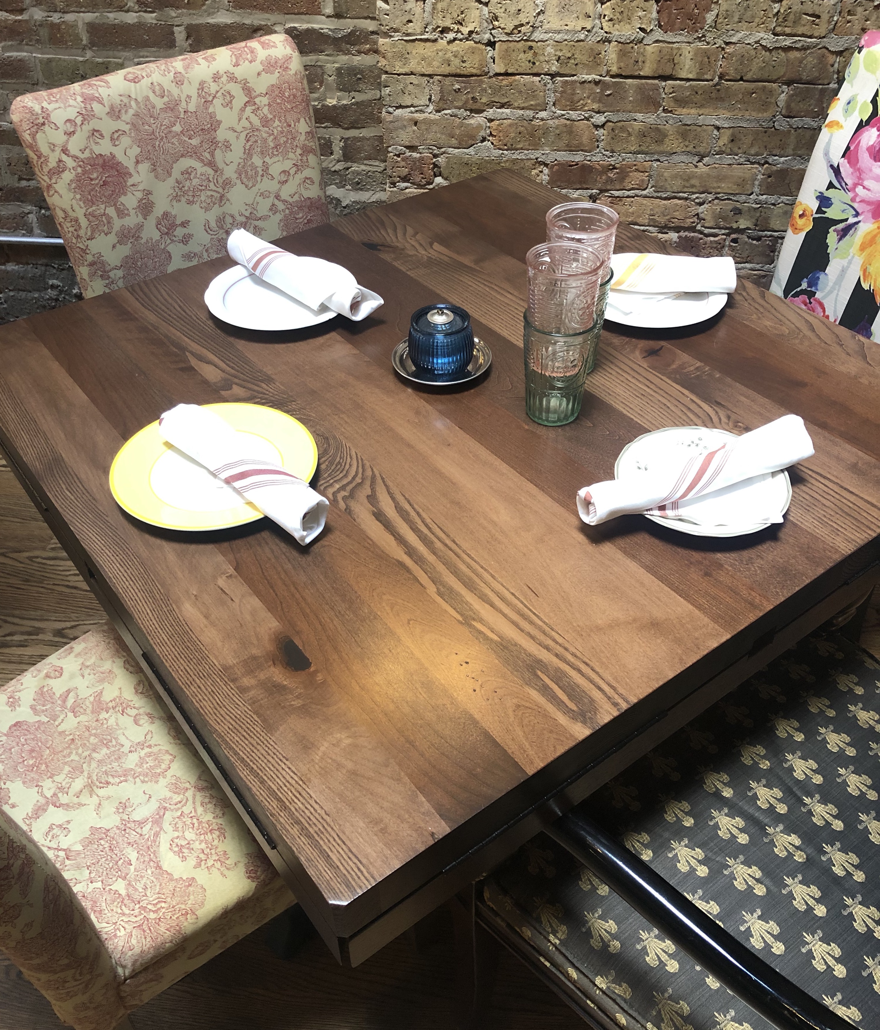 MultiSpecies Rustic Plank Table Top