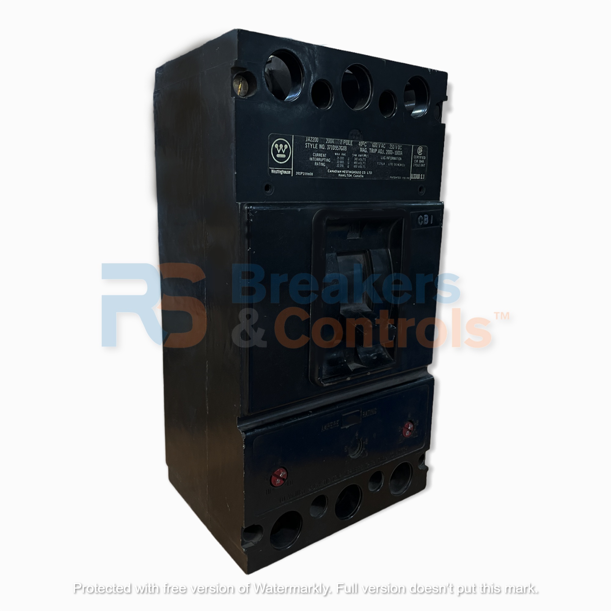 JA3225 Circuit Breaker 225 AMP 3 Pole(s) EATON