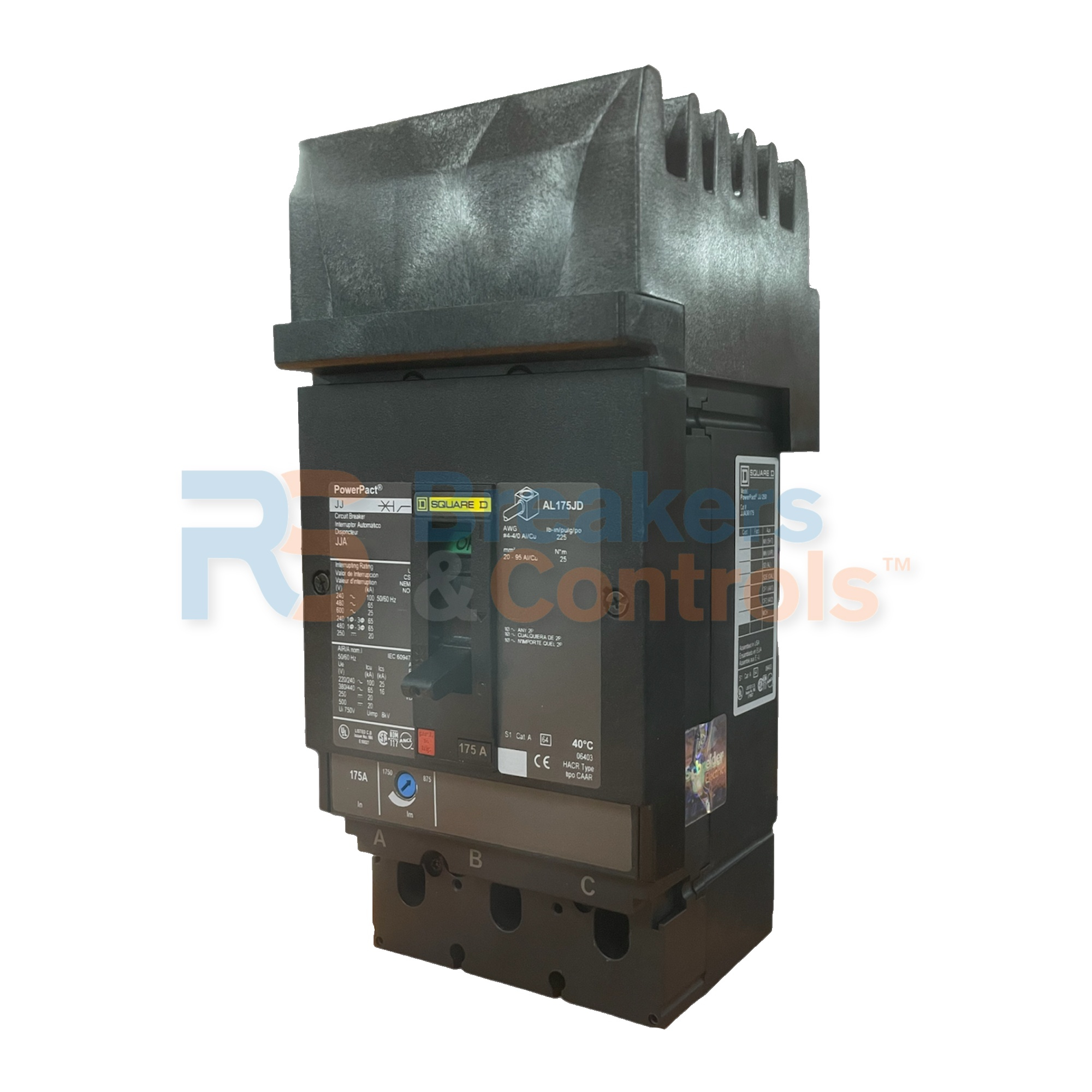 JGA36200 Circuit Breaker 200 AMP 3 Pole(s) SQUARE D