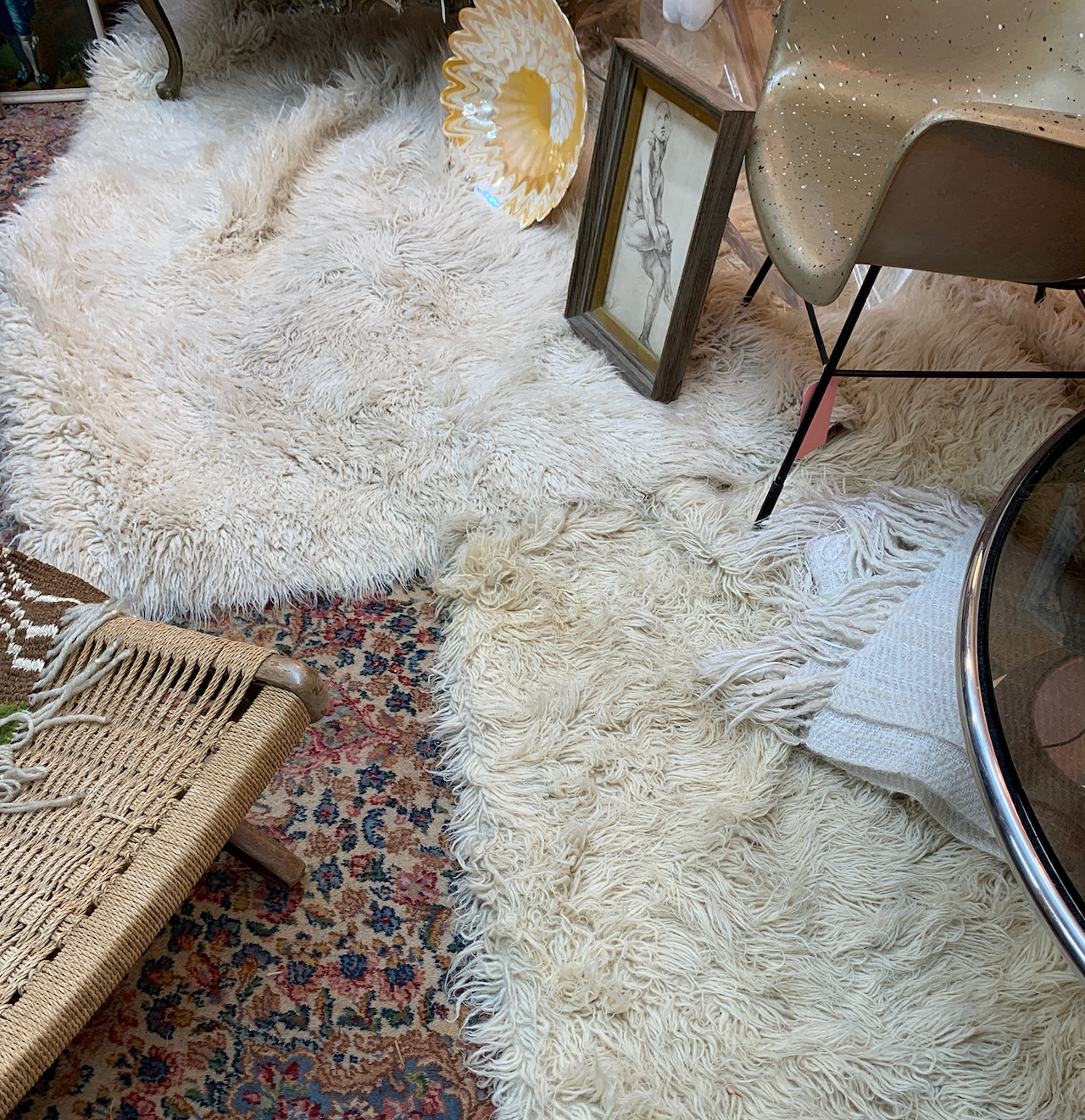 Vintage Flokati Rugs