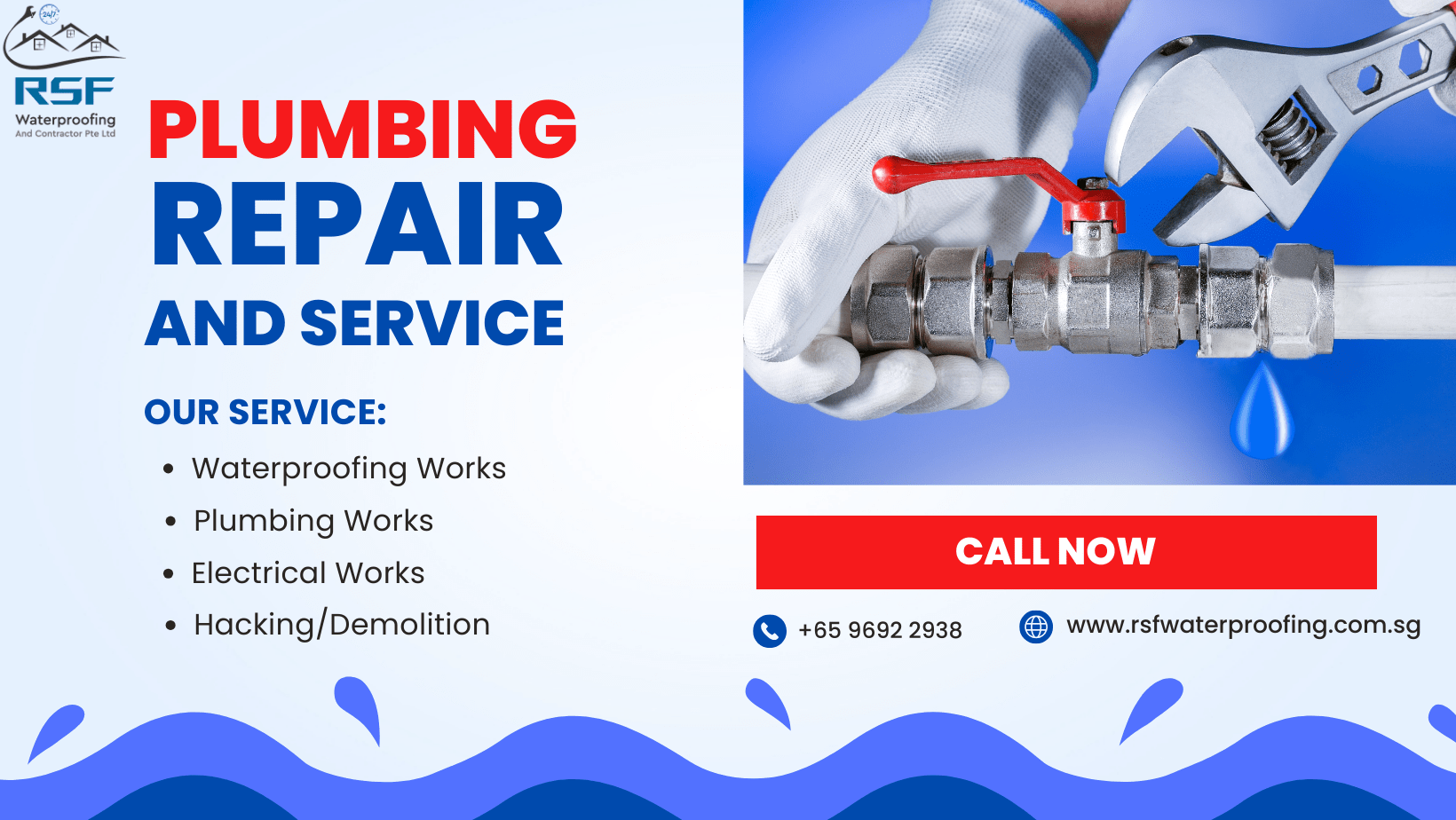 Home Waterproofing Services in Singapore RSF Waterproofing