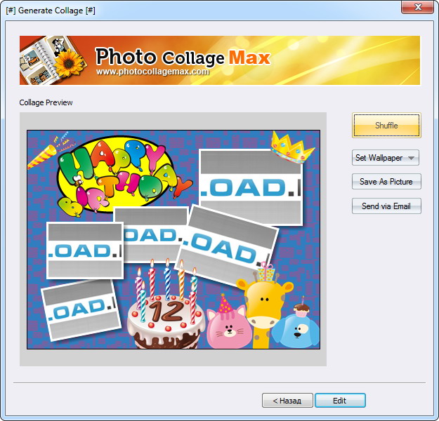 Photo Collage Max 2.3.0.6 + serial + keygen