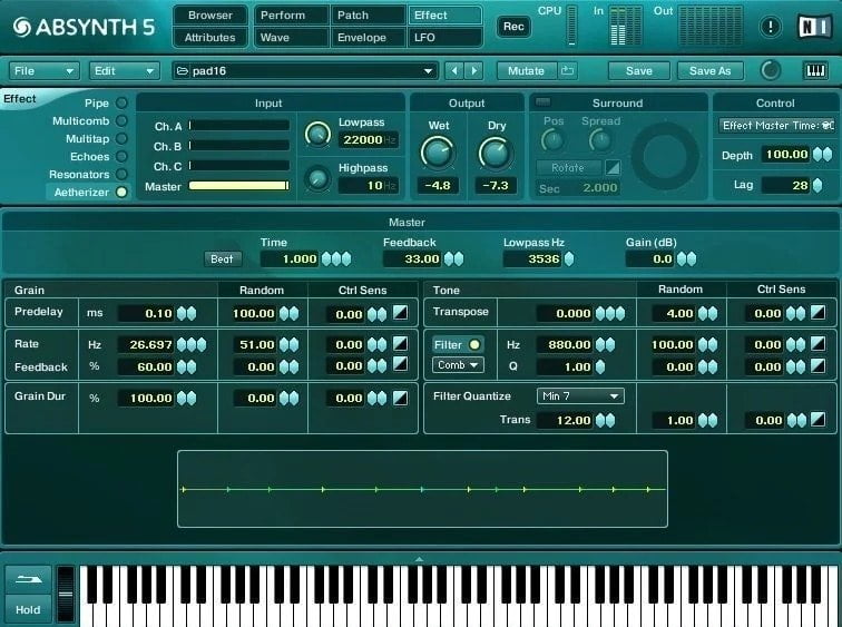 Absynth 5 v5.3.4 Rev2 (скачать от native instruments + VST) крякнутая