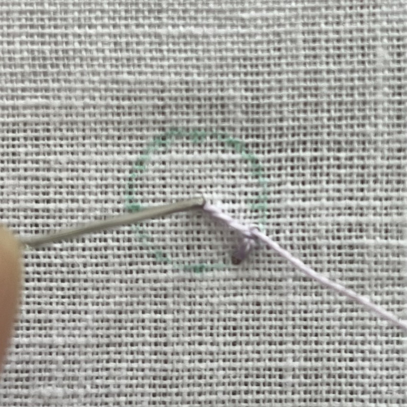 Eyelet stitch RSN StitchBank