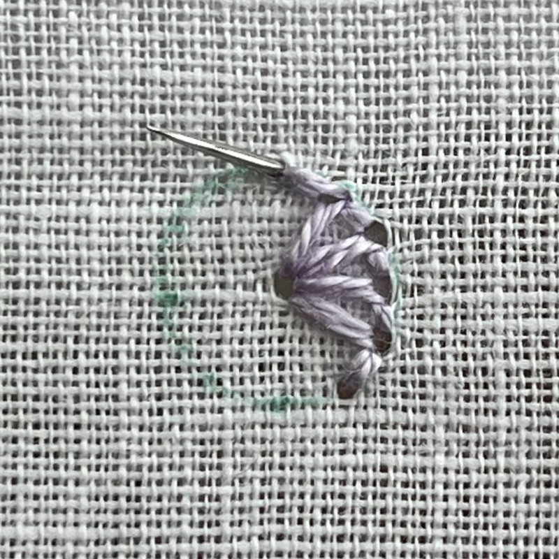 Eyelet stitch RSN StitchBank