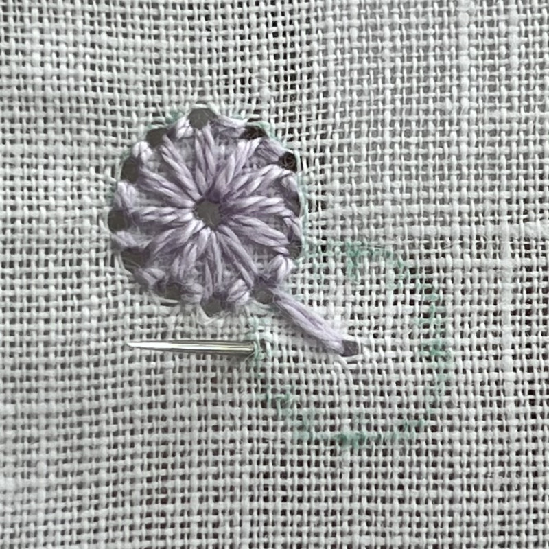 Eyelet stitch RSN StitchBank