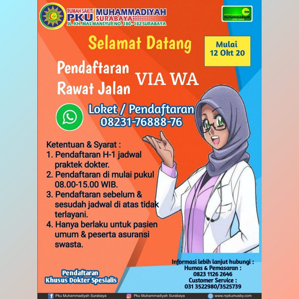 Daftar Online Rs Muhammadiyah Surabaya Kunci Jawaban