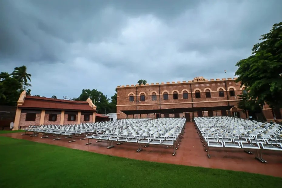 Light and Sound Show at Cellular Jail