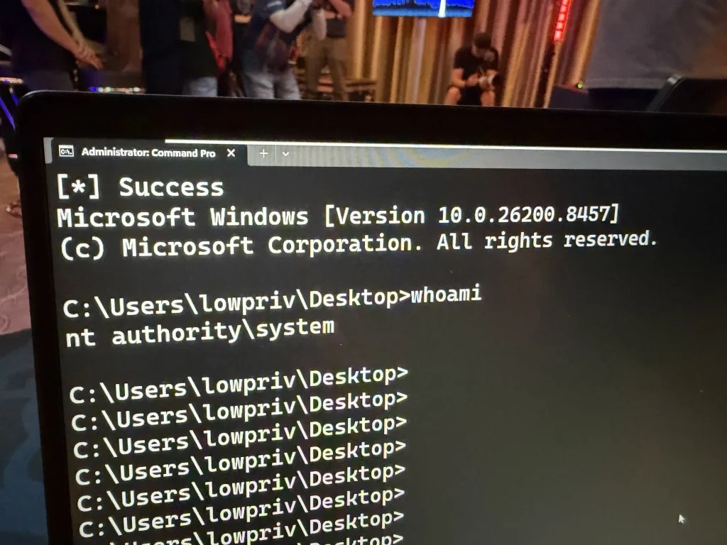 Microsoft Exchange, Windows 11, And Cursor Zero-Days Exploited On Pwn2Own Day 2 2 Windows 11 Exploited (Source: Zero Day Initative)