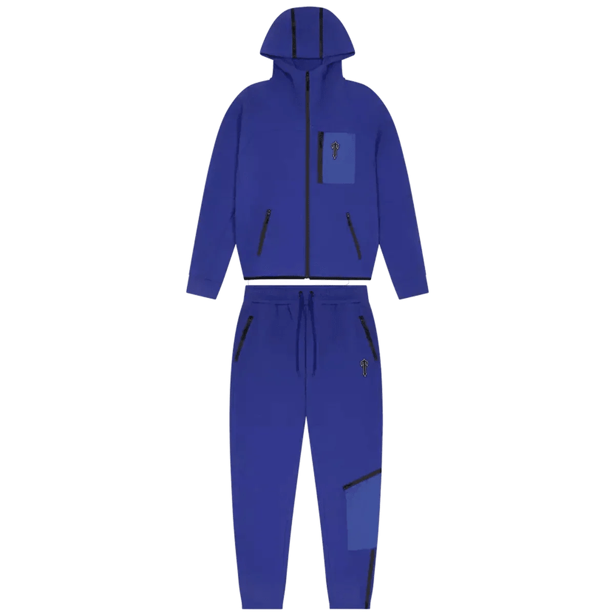Trapstar Irongate TFleece Tracksuit Dazzling Blue RSThePlug