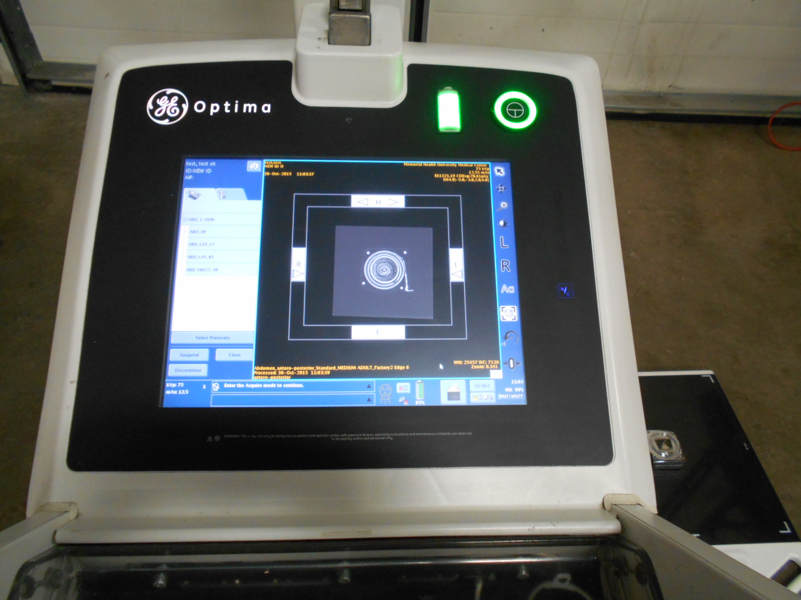 GE Optima XR220 AMX Portable RSTI Exchange Engineered for Life