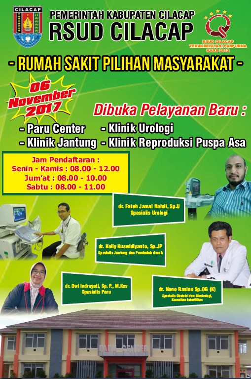 Rsud Cilacap Jadwal Dokter Jadwal Praktek Dokter