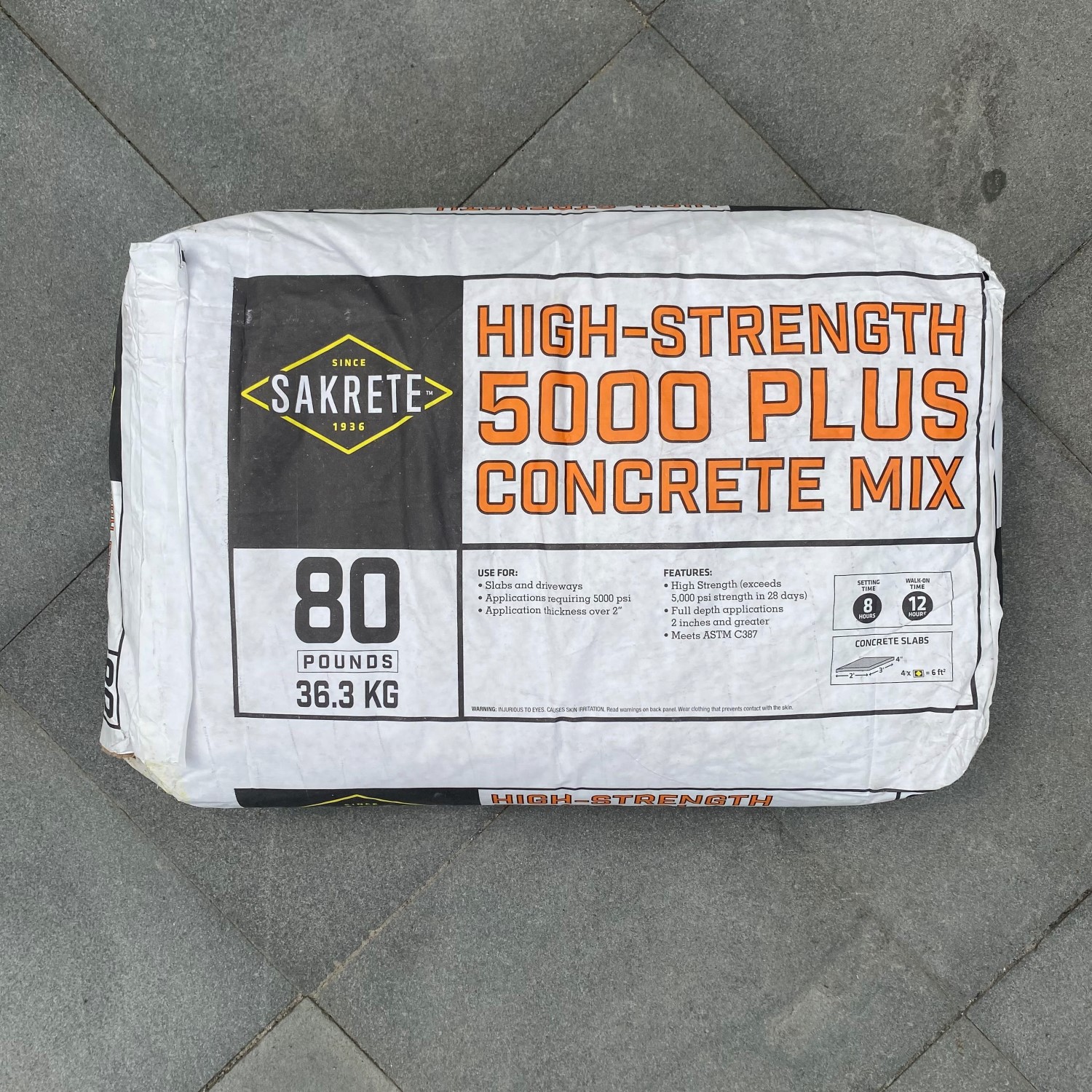 High Strength 5000 Plus Concrete Mix for Durable Builds RT7