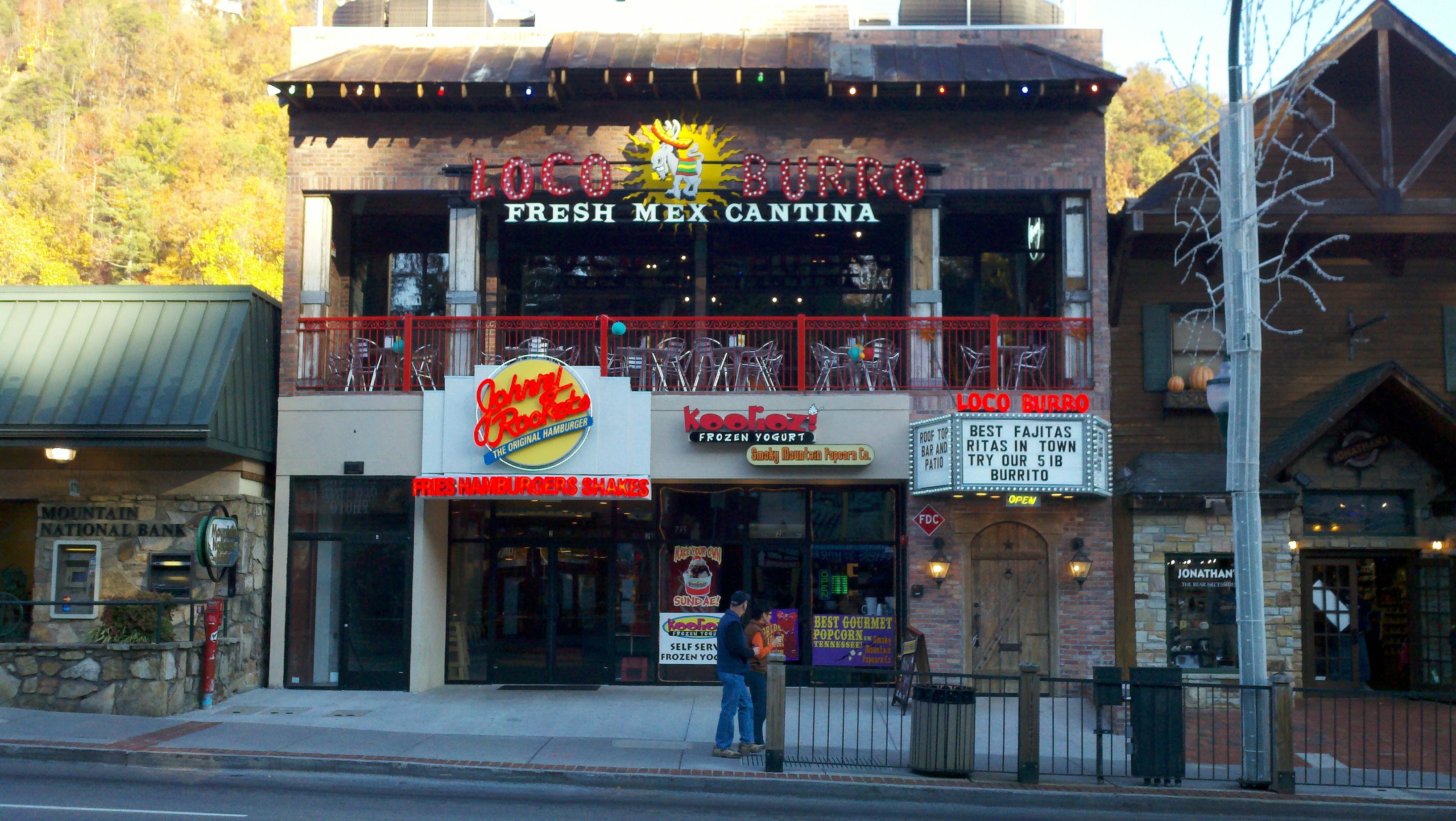 Johnny Rockets Gatlinburg TN RTC General Contractors