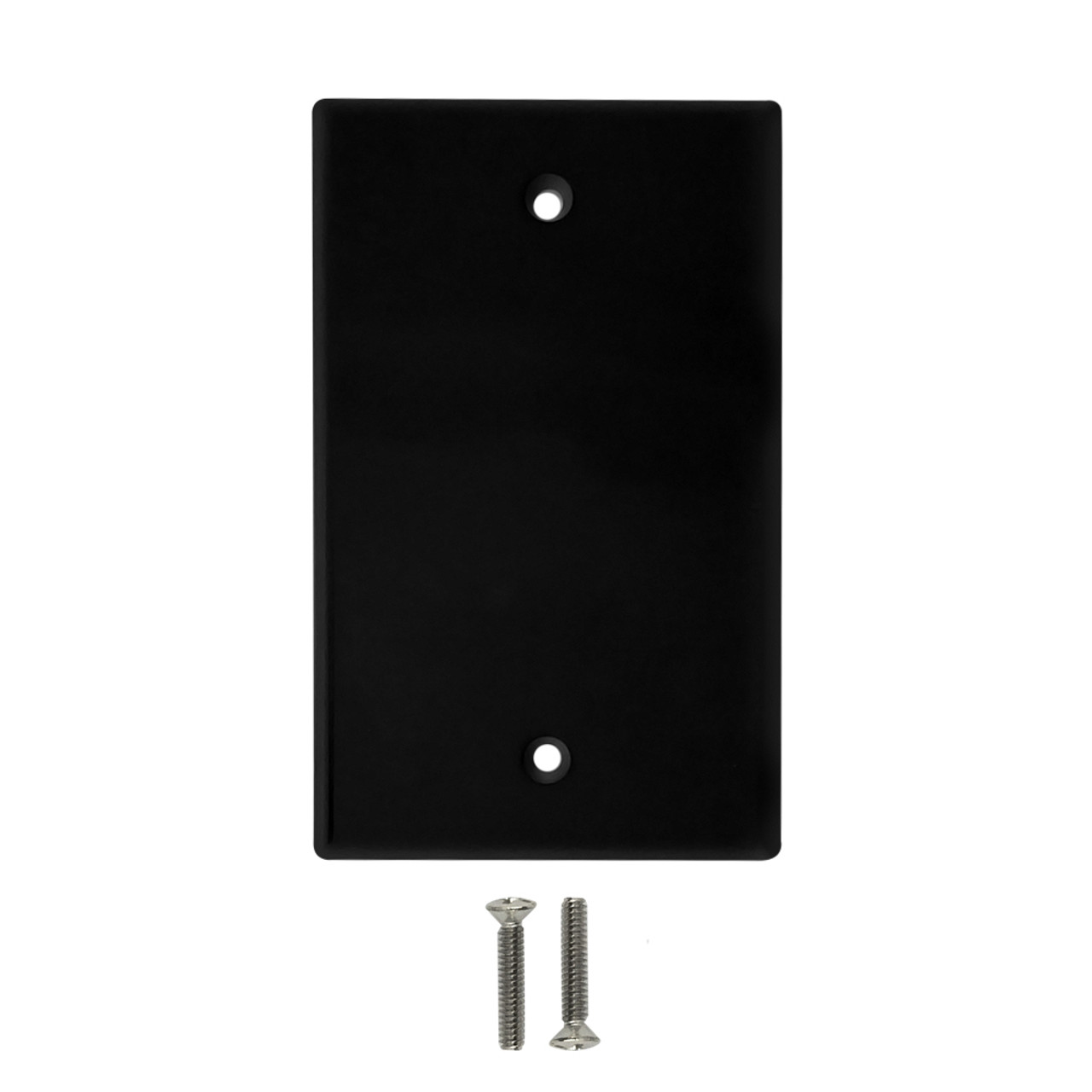 Wall Plate, Solid Black RTCElectronics