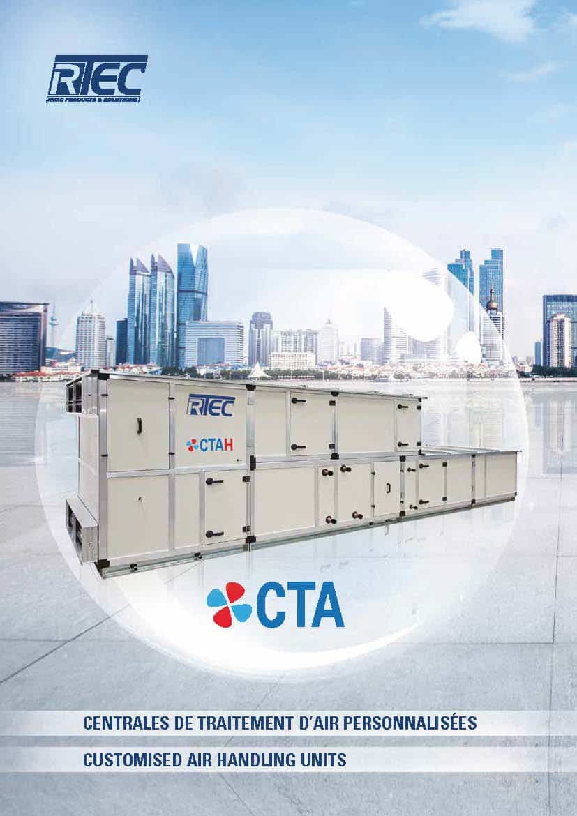 CENTRALES DE TRAITEMENT D’AIR PERSONNALISÉES RTEC