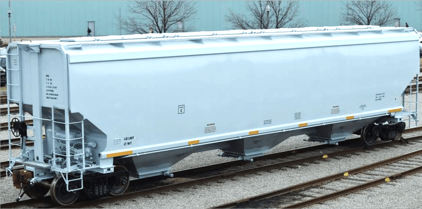 2785 cubic foot, 263,000 lb. RTEX Railcar &