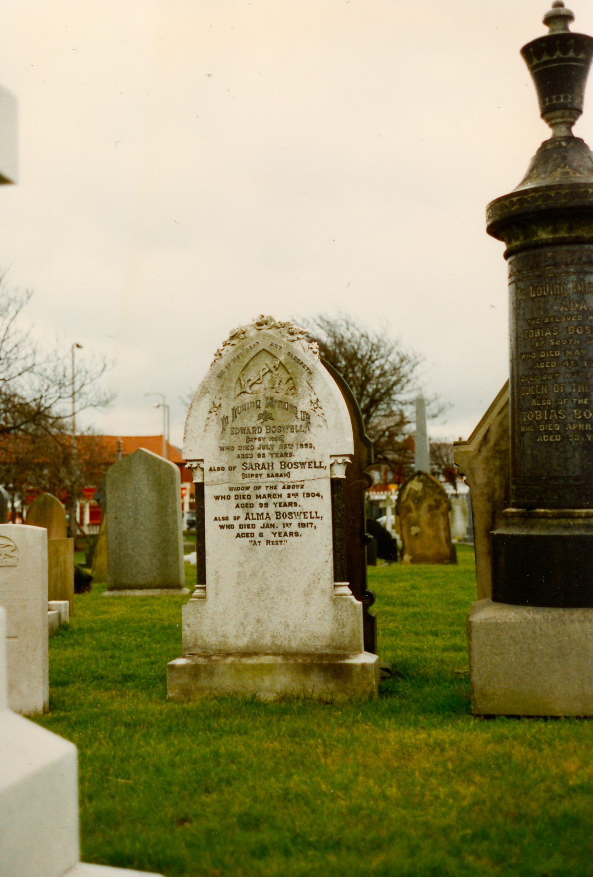Boswell grave Romany & Traveller Family History Society