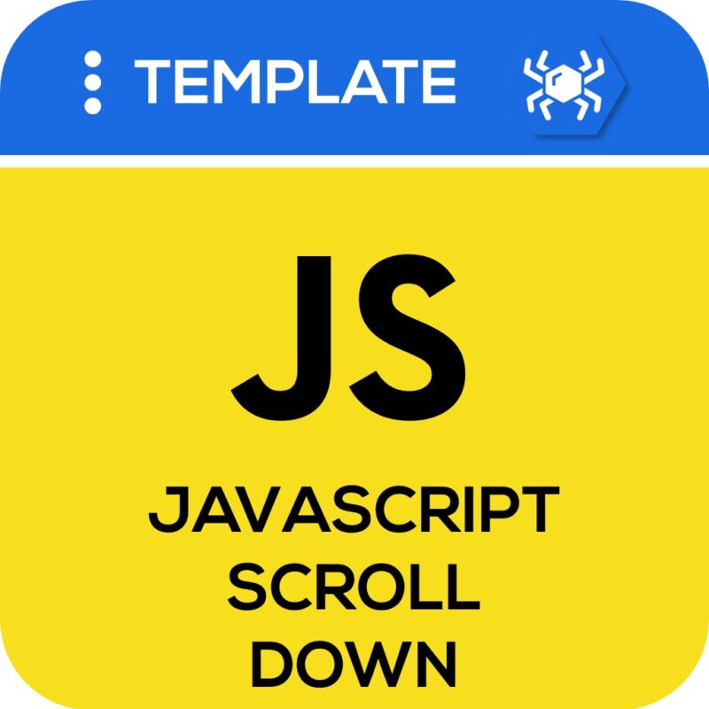 JavaScript Scroll Down RTILA  Business Automation