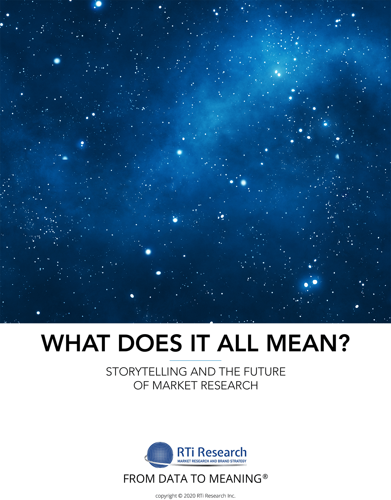 What Does It All Mean? EBook RTi Research