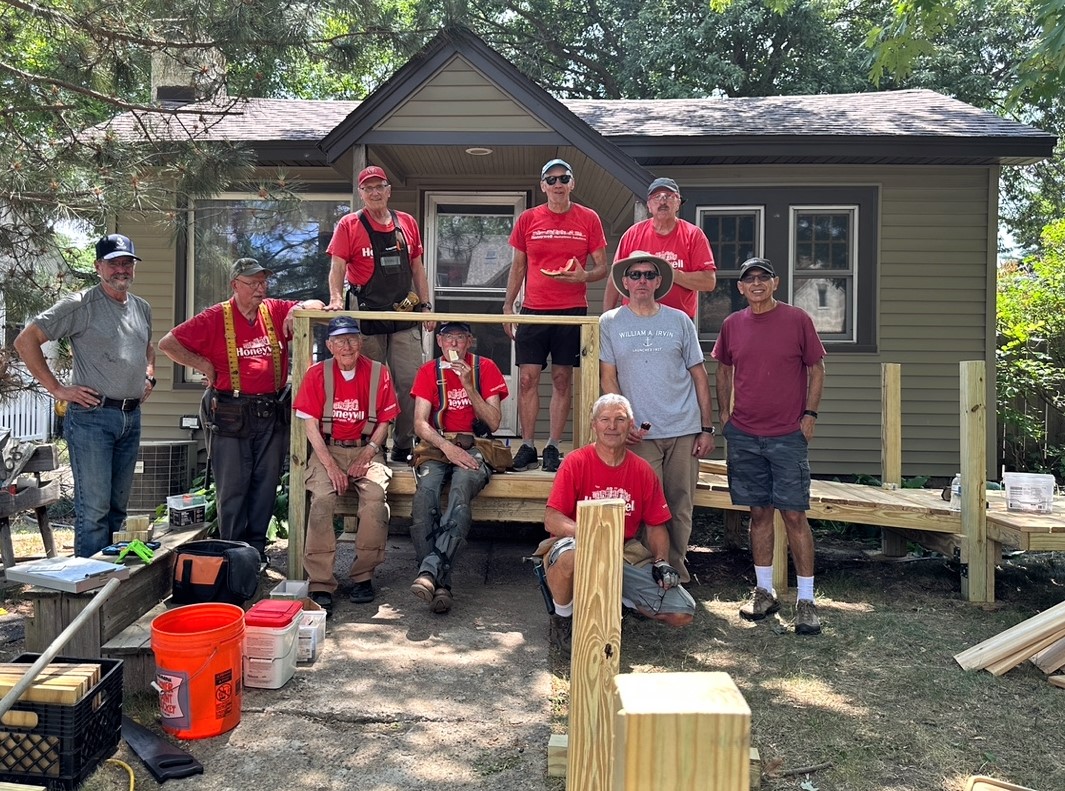 Honeywell Ramp Team Completes 75th Ramp Rebuilding Together Minnesota