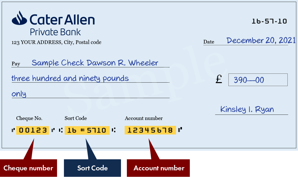 Cater Allen Ltd Sort Codes List (1 branches)