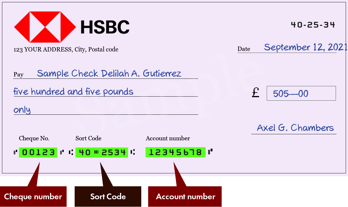 Sort Code 402534 of Hsbc Bank plc in St. Helier