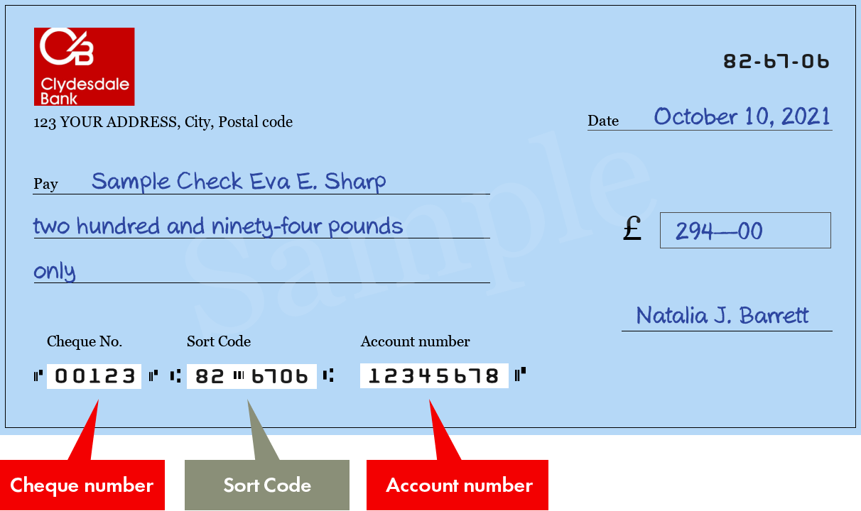 Sort Code 826706 of Clydesdale Bank plc in Inverurie