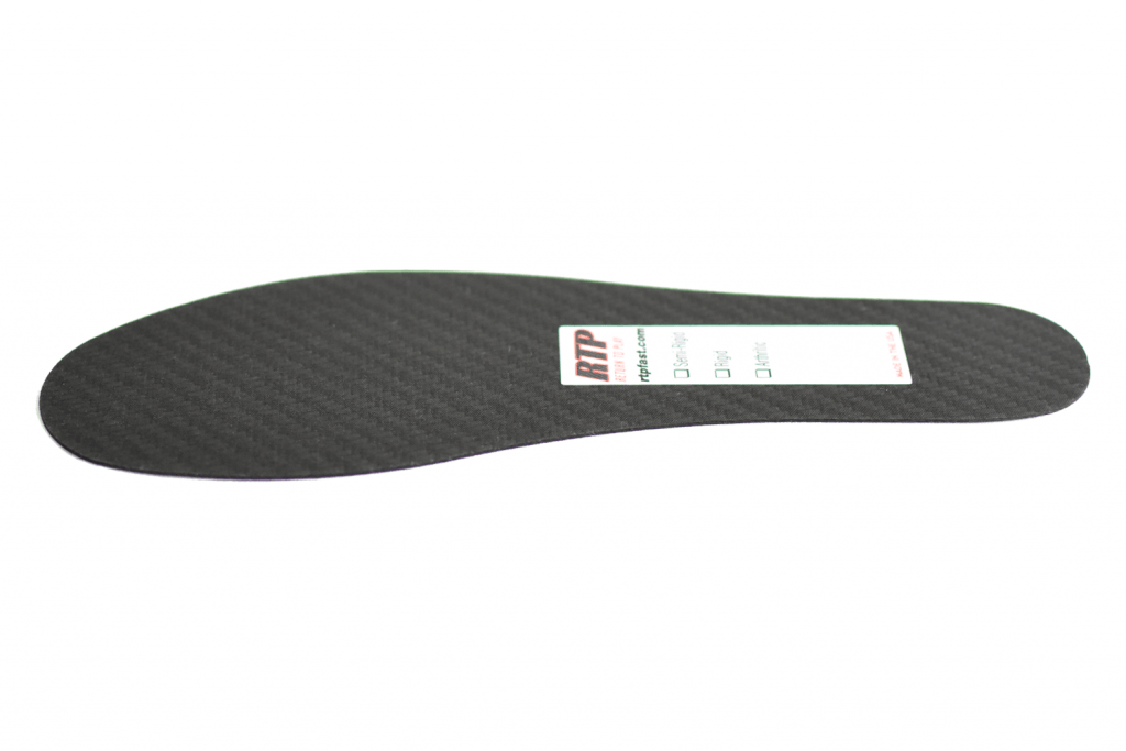 SemiRigid Carbon Fiber Inserts RTP Fast Return to Play Carbon