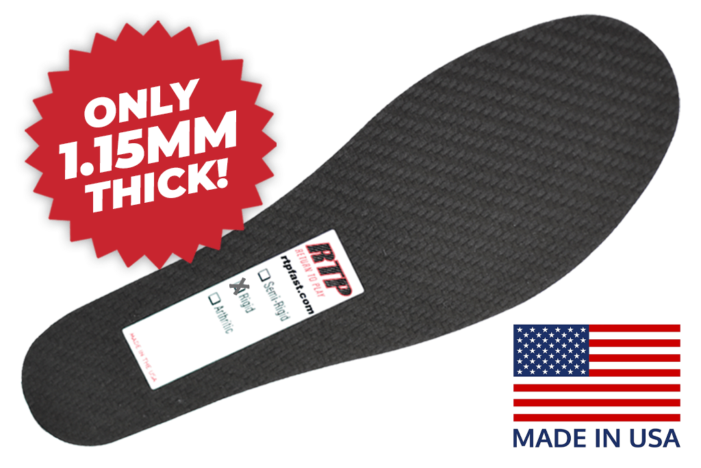 Rigid Carbon Fiber Inserts RTP Fast Return to Play Carbon Fiber