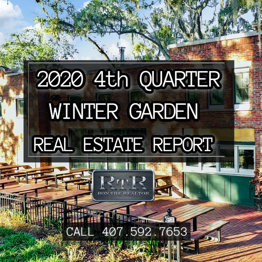 2020 4th Quarter Winter Garden Real Estate Market Report RTR Sells Homes