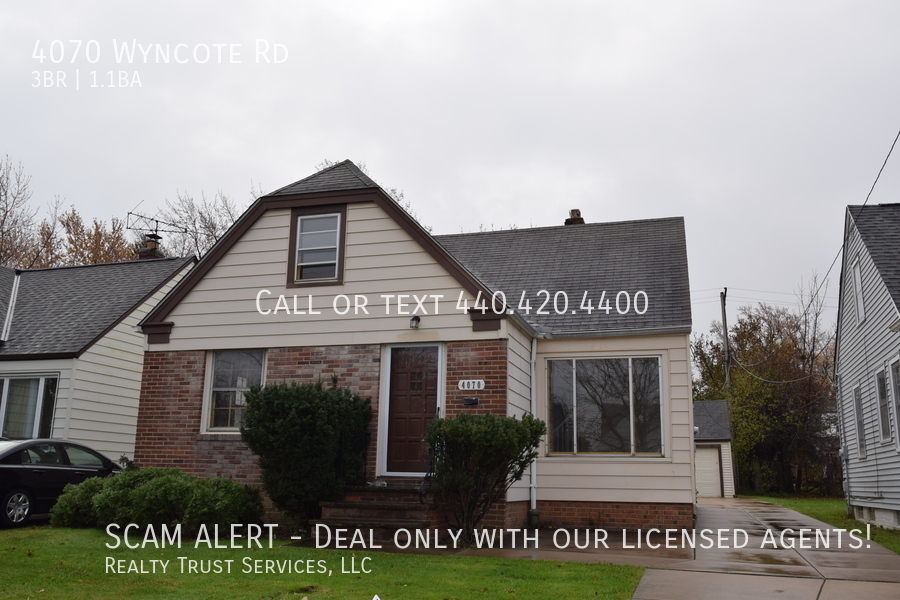 New Dream Home for Rent 4070 Wyncote Rd South Euclid, OH 44121