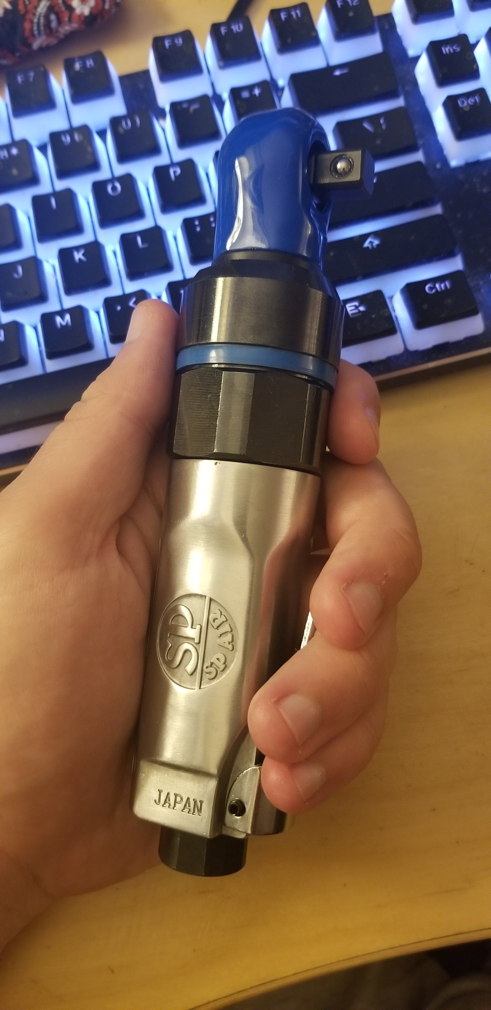 Impact air ratchet (reactionless) no hand slamming Helping you work smarter not harder