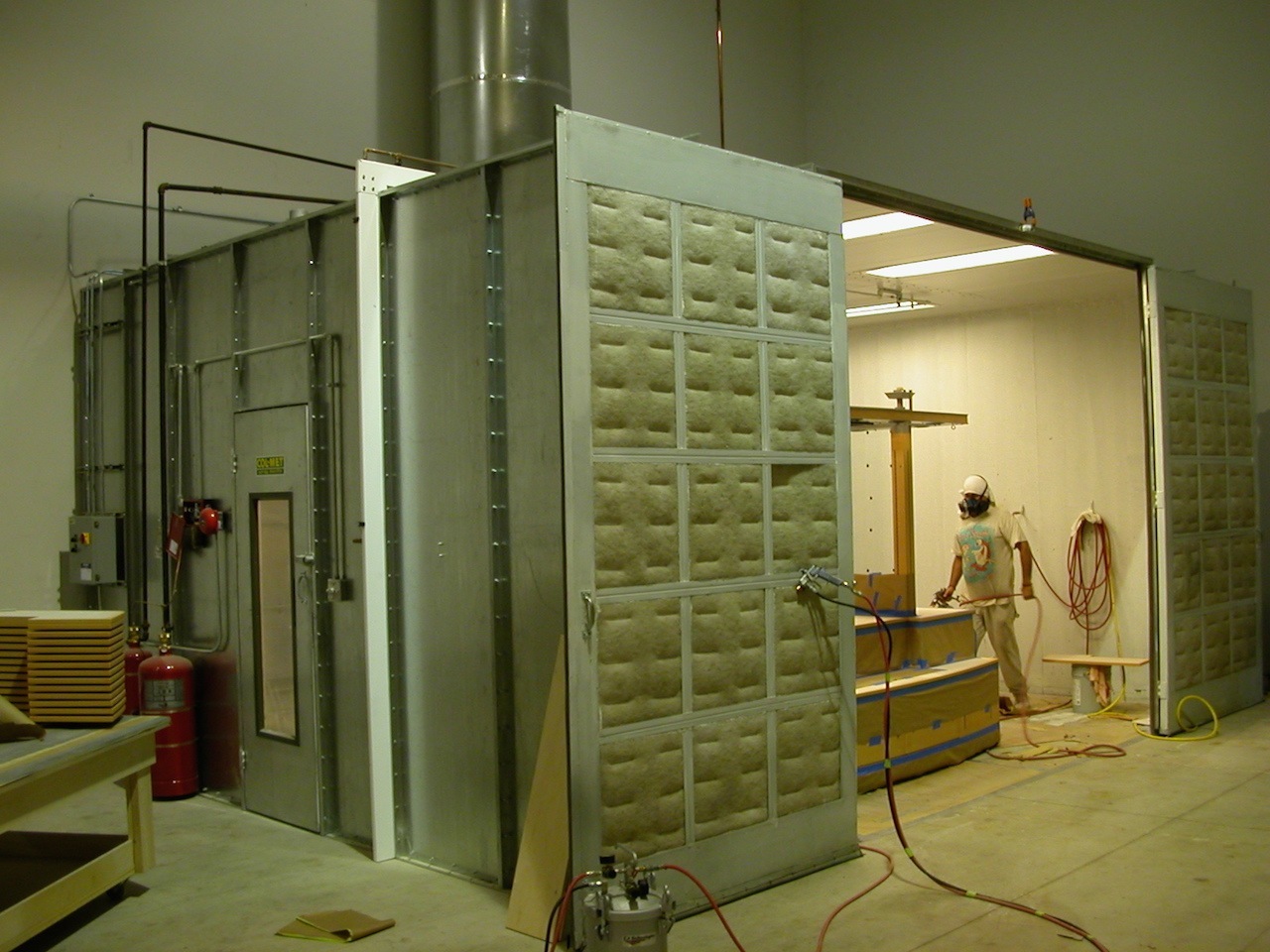 Enclosed Industrial Paint Booths RTT Engineered Solutions