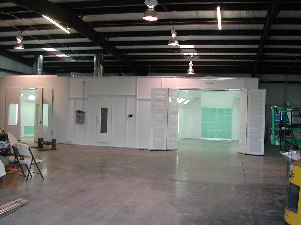 EZ Classic Crossdraft Paint Booth RTT Engineered Solutions