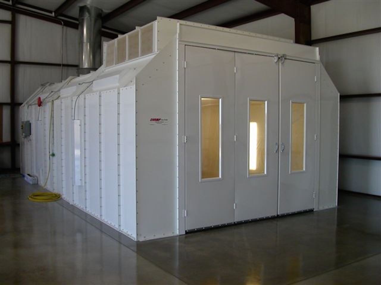 EZ Modified Downdraft Paint Booth RTT Engineered Solutions
