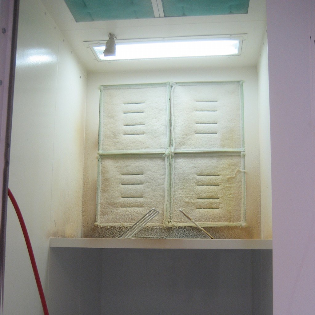 Open Front Bench Paint Booth RTT Engineered Solutions