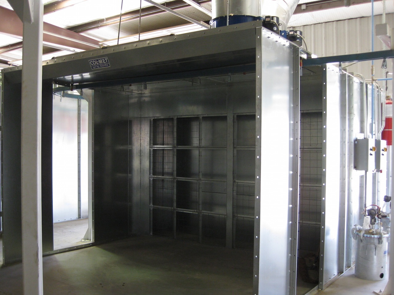 Open Front Paint Booths RTT Engineered Solutions