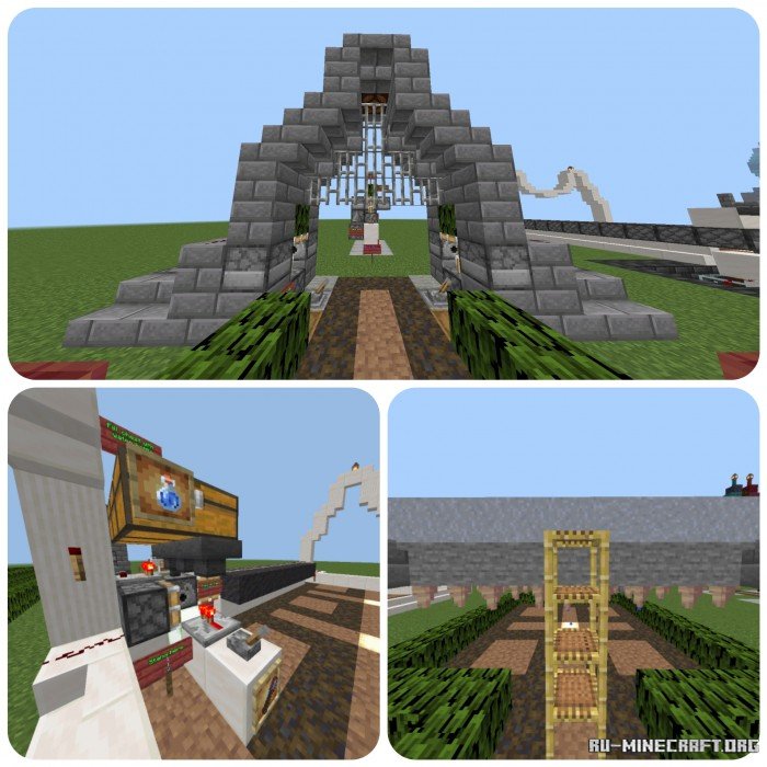 Скачать Farm Ideas Redstone by Fahim Ardani для Minecraft PE