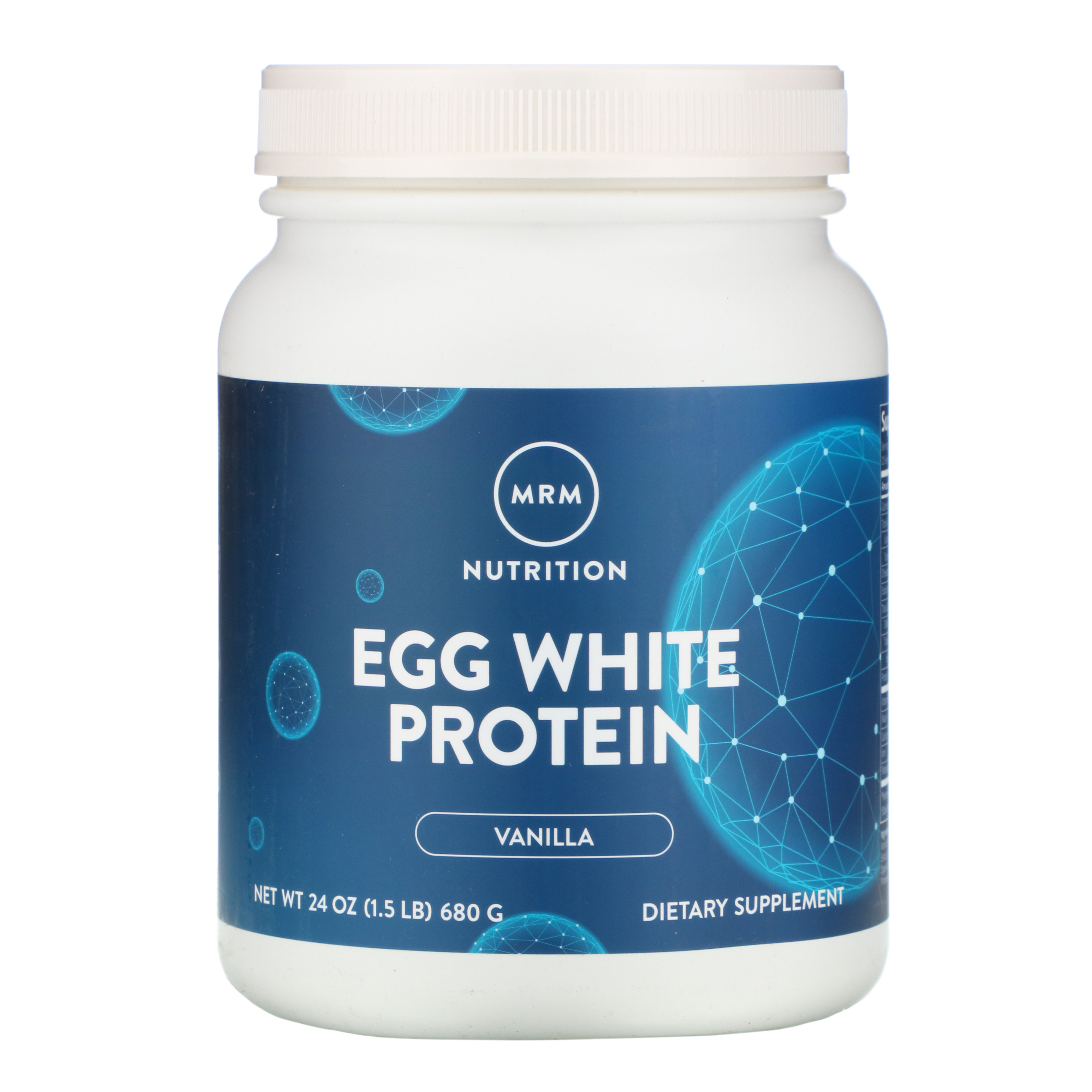 MRM, Egg White Protein, Vanilla, 1.5 lbs (680 g) iHerb