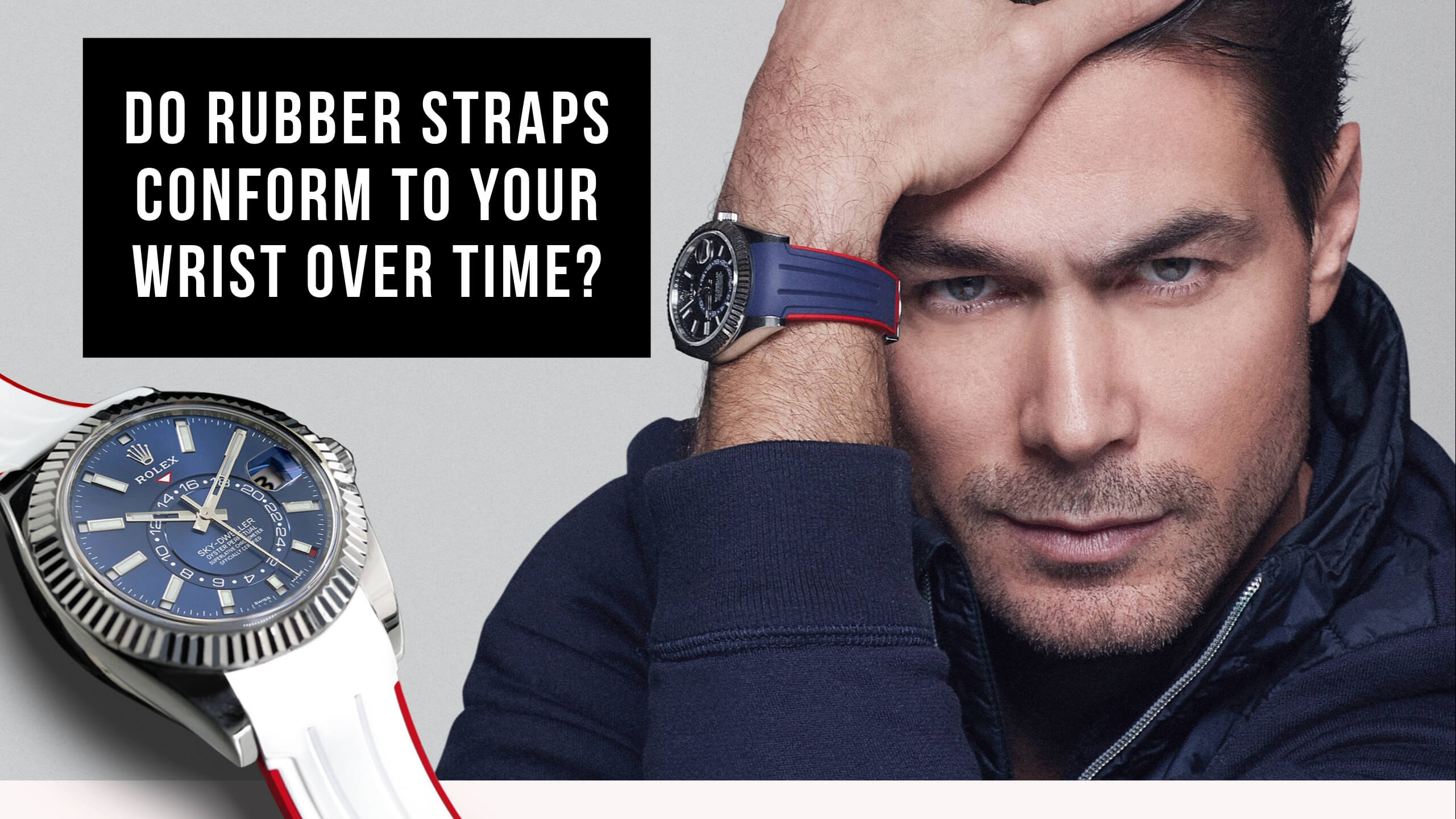 Do Rubber Straps Conform to Your Wrist Over Time? Rubber B