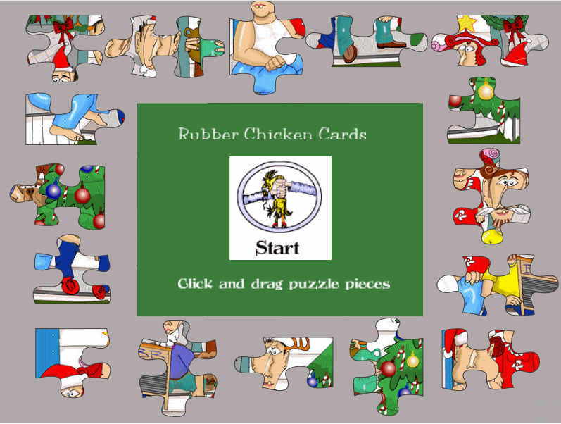 Rubber Chicken Card