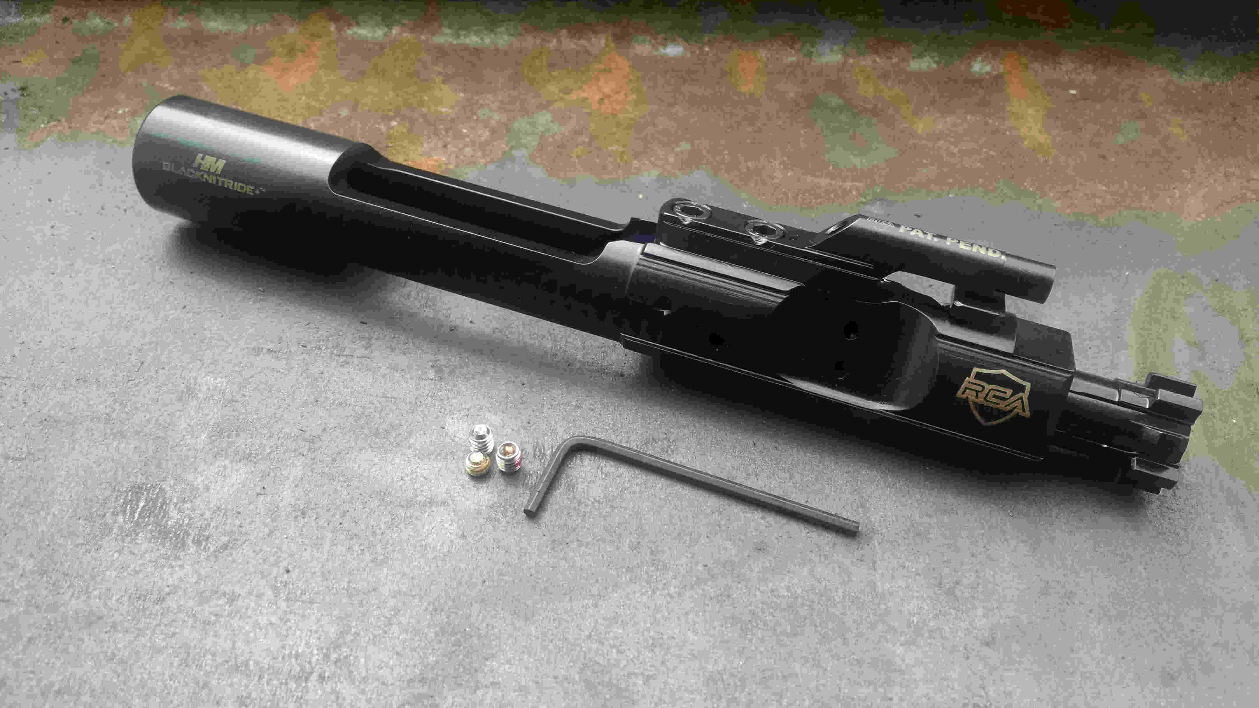 6.8 SPC Standard MassM16 BCG complete with Adjustable Gas Key