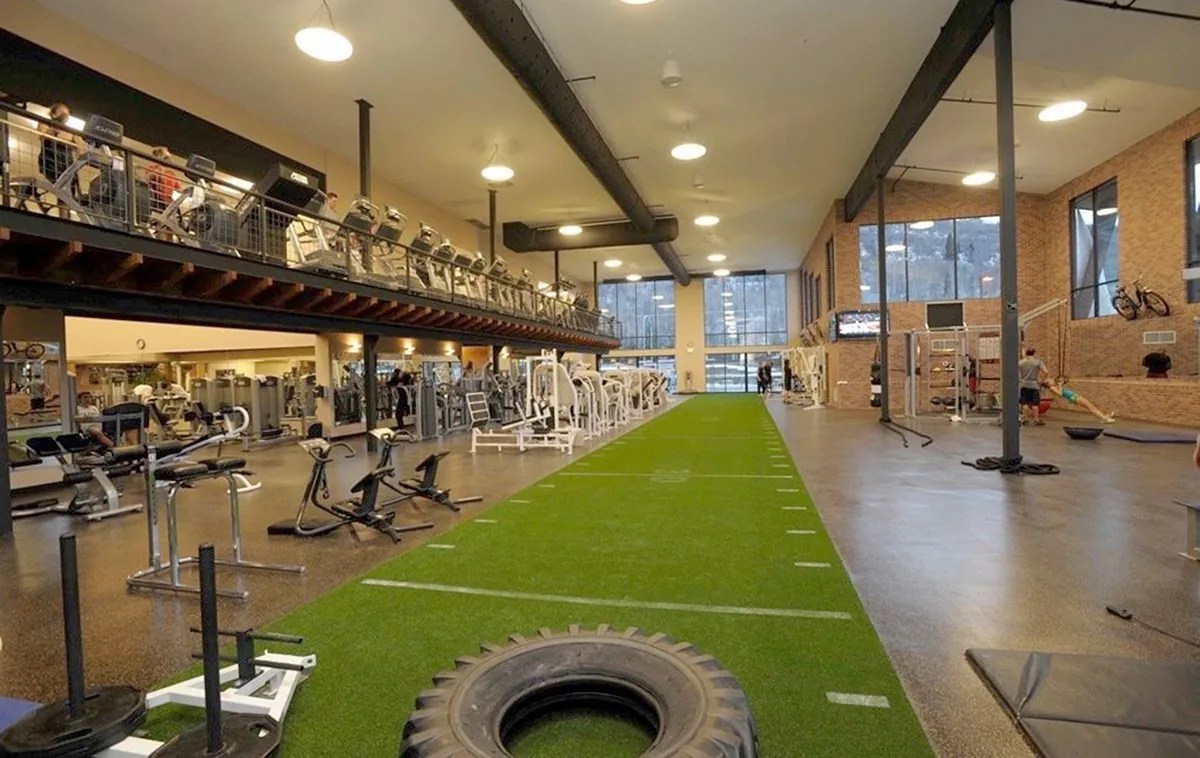 NonInfilled Indoor Gym Turf Rubber Flooring Direct