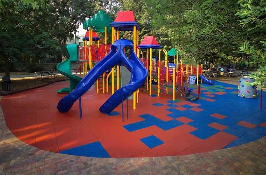 Rubber Playground Flooring Tiles 1 Flooring option in UAE