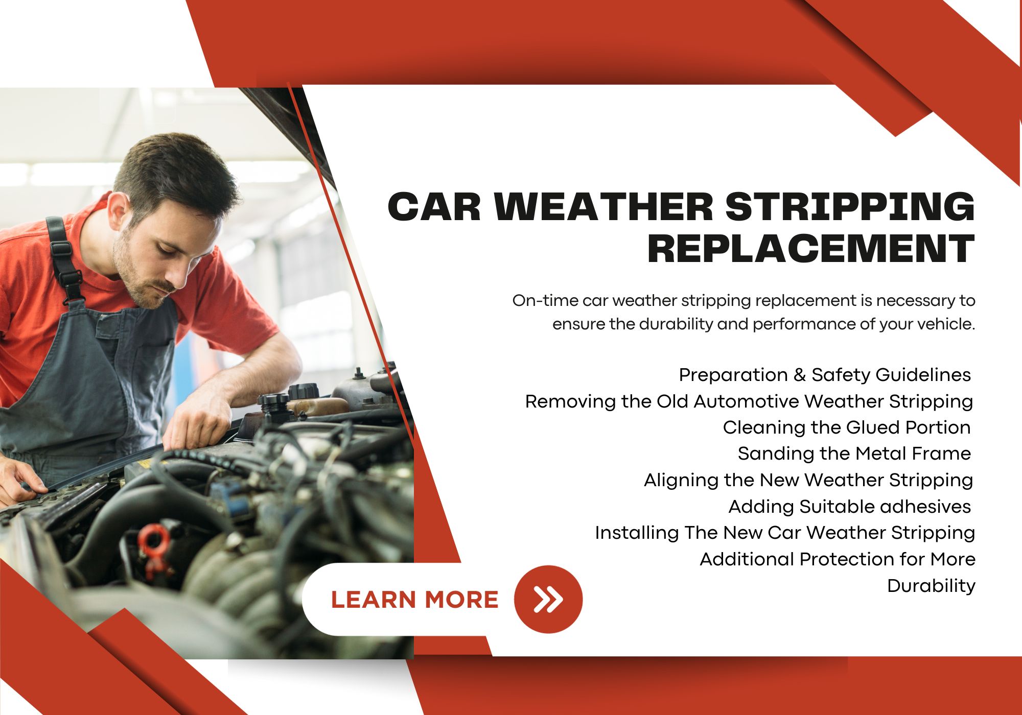 Car Weather Stripping Replacement Ultimate Guide: The Right 8 Steps