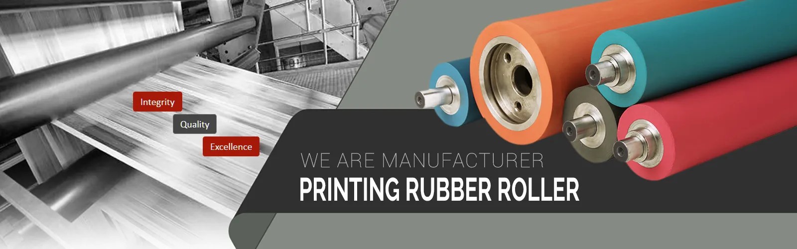 Industrial Rubber Rollers Rubber Roller Manufacturer India
